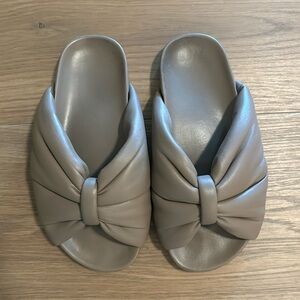 Balenciaga puffy slides